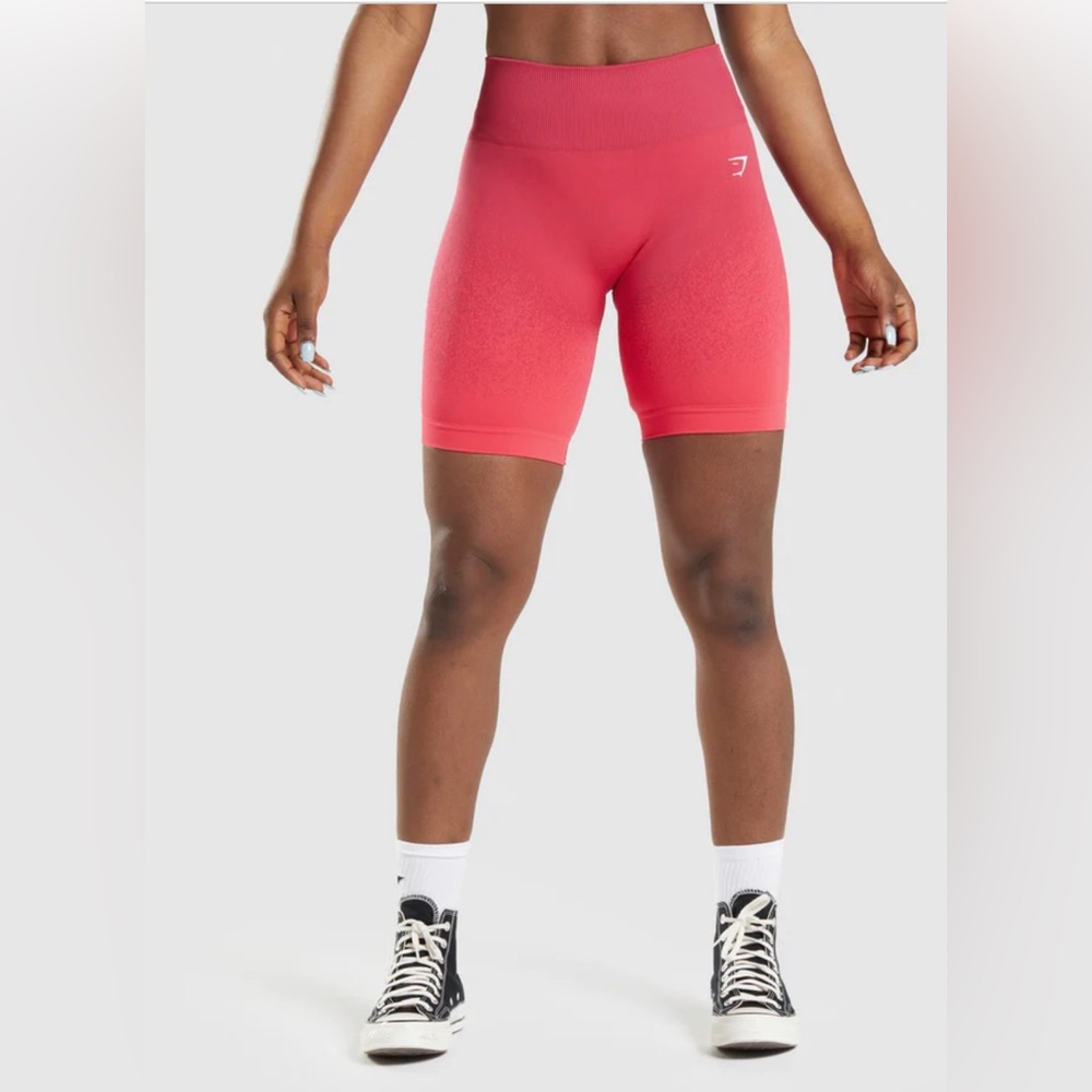 NEW GYMSHARK BIKE SHORTS (ADAPT OMBRE SEAMLESS CYCLING SHORT)